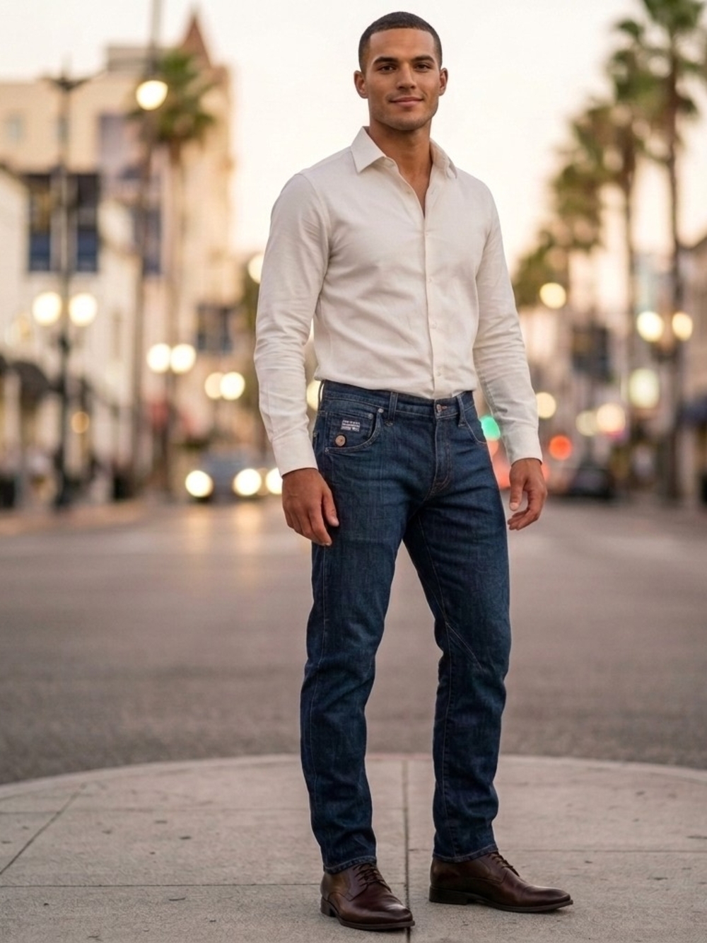 G-Star Raw Slim Straight Jeans in Deep Indigo